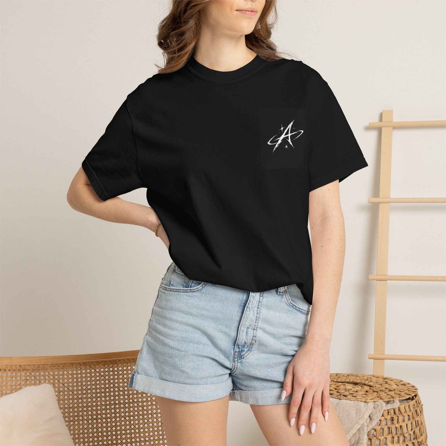Astro Retro Graphic T-Shirt — 'ASTRO' Space Script Back Print