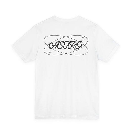 Astro Orbit Tee - Minimalist Space Graphic T-Shirt - Astro