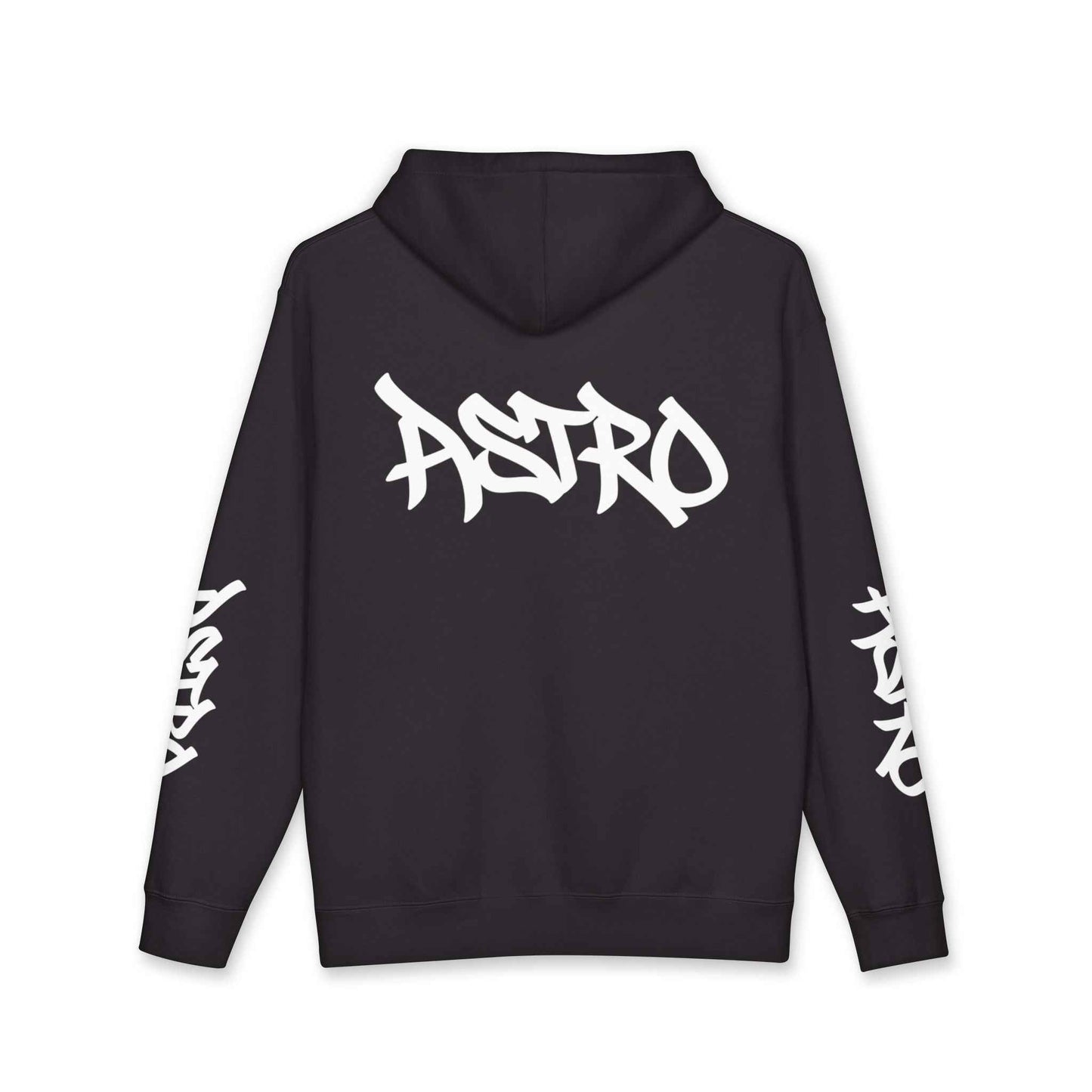 Astro Graffiti Hoodie — White Streetwear Pullover