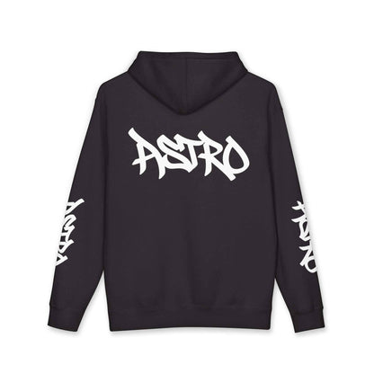 Astro Graffiti Hoodie — White Streetwear Pullover