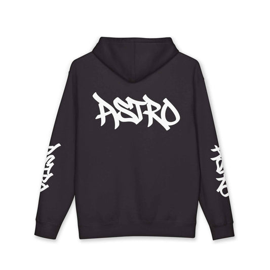 Astro Graffiti Hoodie — White Streetwear Pullover
