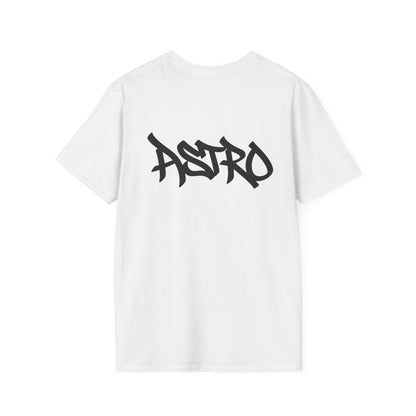 Astro Graffiti T‑Shirt — Minimal Streetwear Logo Tee