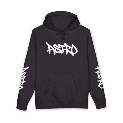 Astro Graffiti Hoodie — White Streetwear Pullover