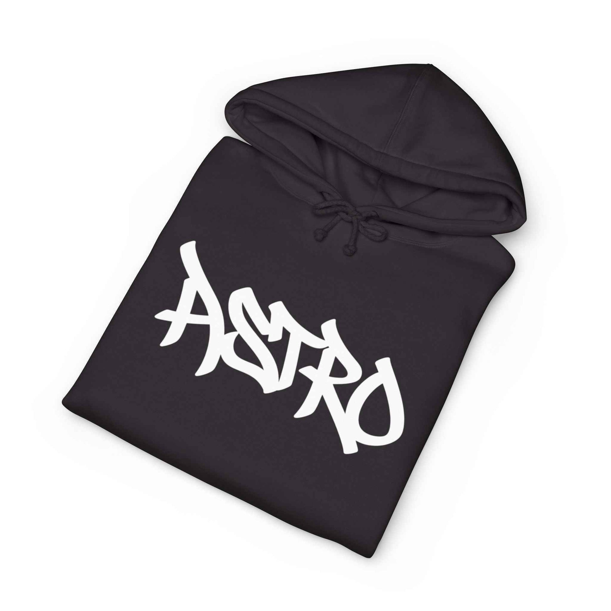 Astro Graffiti Hoodie — White Streetwear Pullover