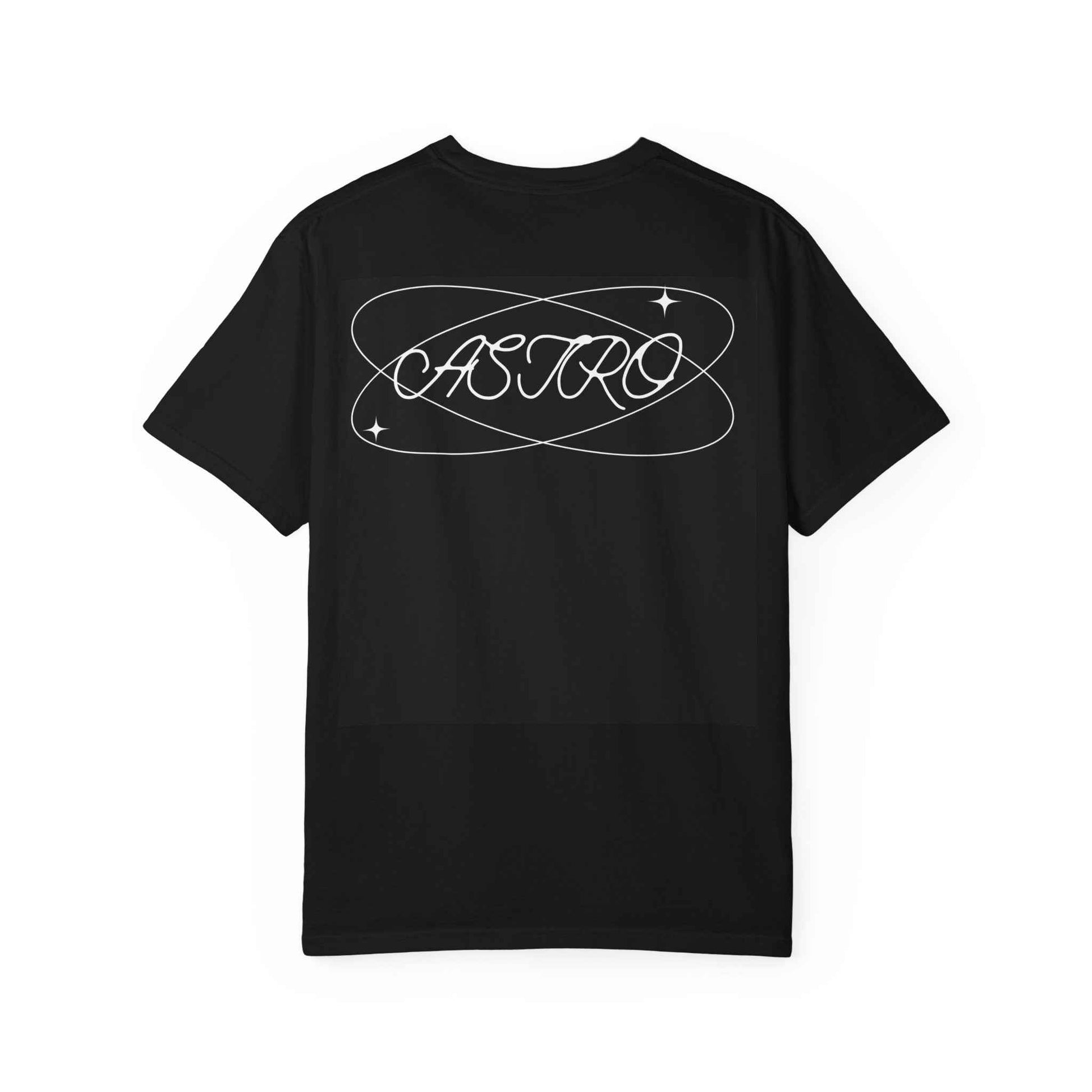 Astro Retro Graphic T-Shirt — 'ASTRO' Space Script Back Print