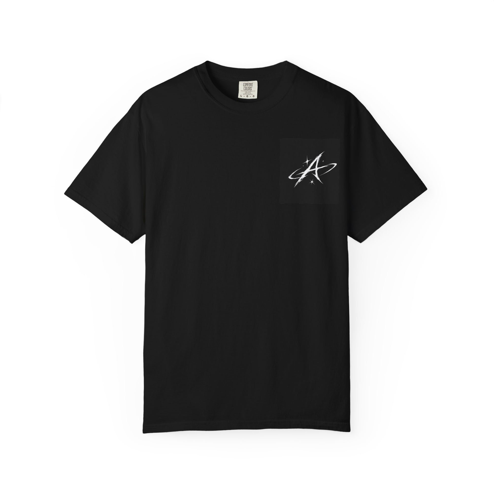 Astro Retro Graphic T-Shirt — 'ASTRO' Space Script Back Print - Astro